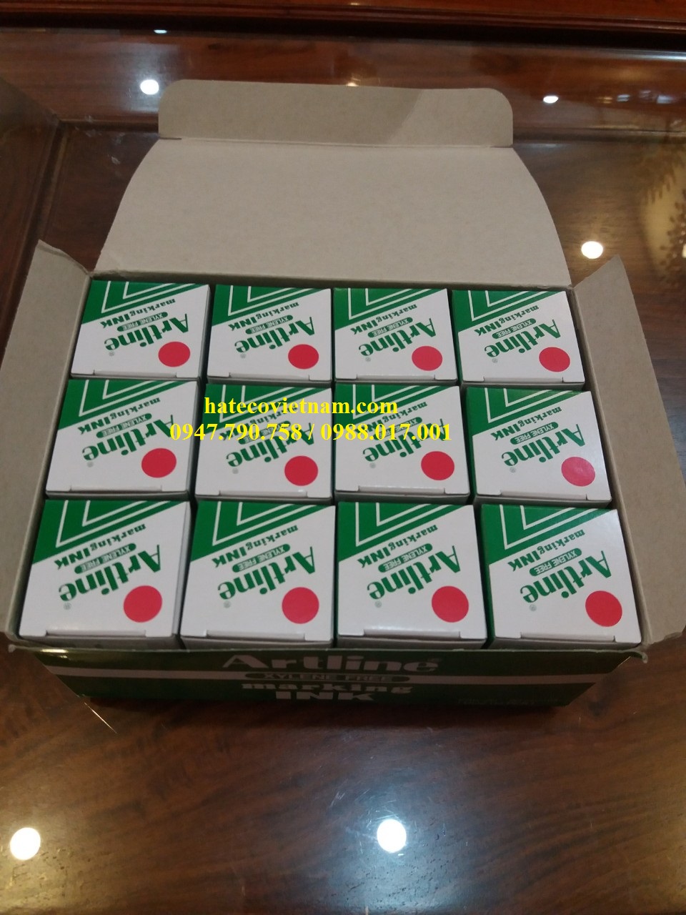 Mực lông dầu đa năng Artline ESK-20 - Mực đóng bao bì nilon Artline ESK-20 - Mực không phai nhanh khô CHÍNH HÃNG NHẠT BẢN