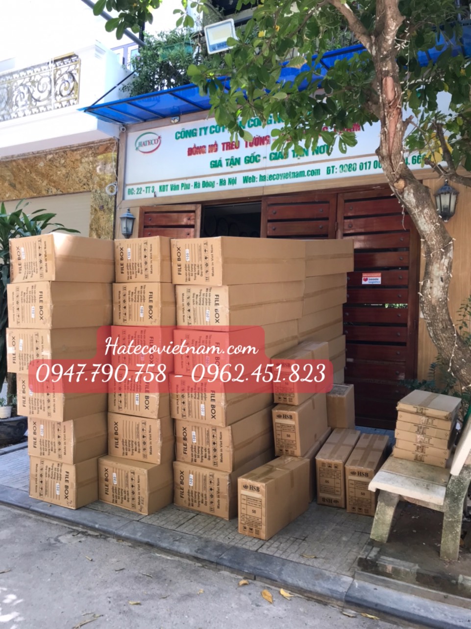 Cặp 3 Dây si Gáy 7cm khổ F 5002- 3 dây bìa cứng si chống nước Xanh Dương đựng tài liệu lưu trữ hồ sơ loại tốt EKE/TRÀ MY/ HSB