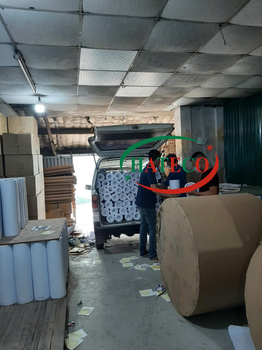 GIẤY CUỘN A0 ĐỊNH LƯỢNG 100GSM NẶNG 7.3KG/CUỘN