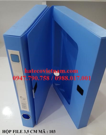 HỘP ĐỰNG TÀI LIỆU NHỰA - FILE HỘP NHỰA 3,5cm LƯU TRỮ GIẤY TỜ HỒ SƠ TÀI LIỆU