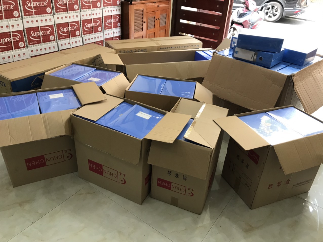 HỘP ĐỰNG TÀI LIỆU NHỰA - FILE HỘP NHỰA 15CM LƯU TRỮ GIẤY TỜ HỒ SƠ TÀI LIỆU