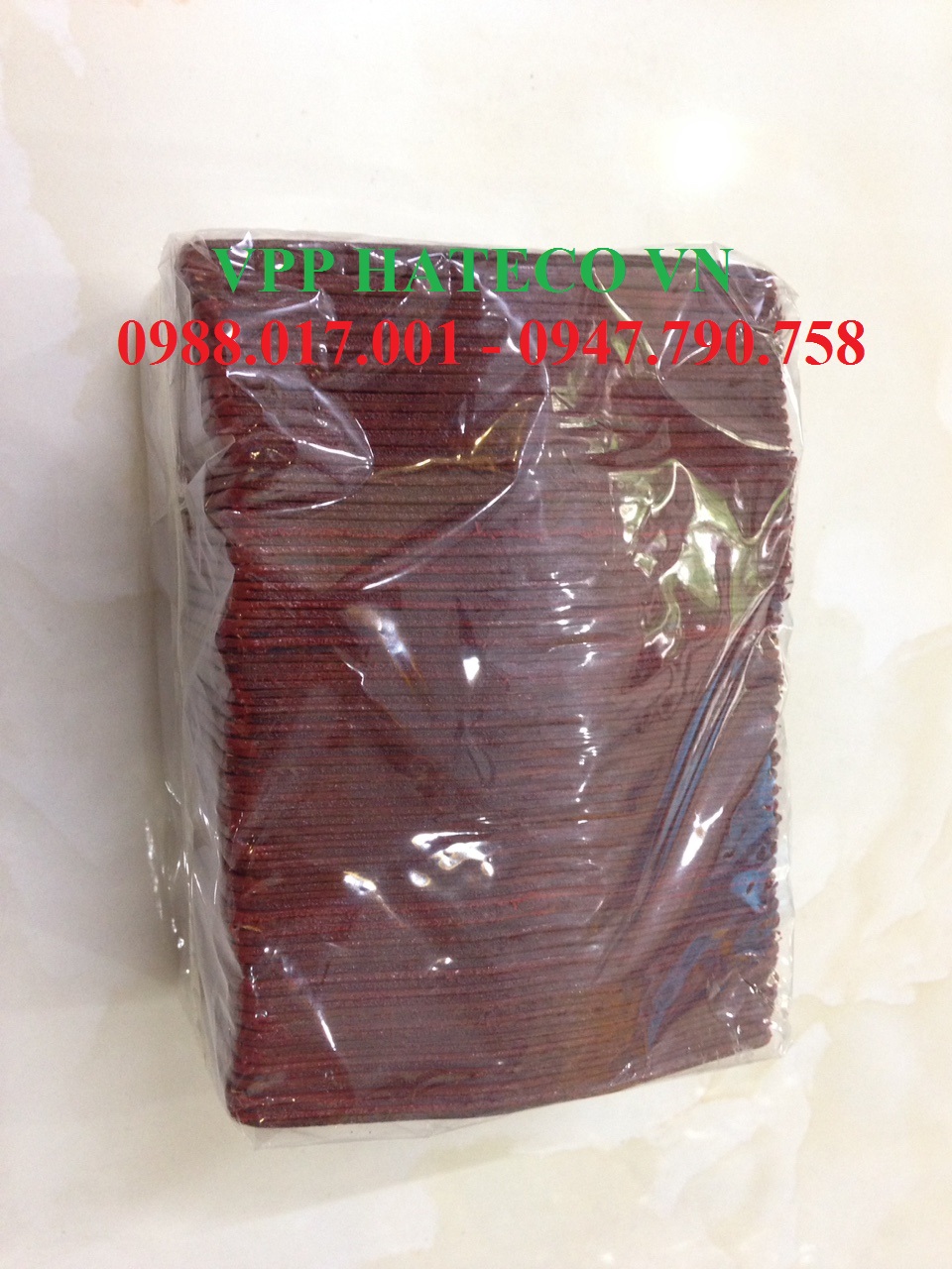 BAO ĐEO THẺ DA NGANG 1 MẶT NÂU (KT: 80mm * 102mm) - MẶT THẺ DA NÂU DỌC