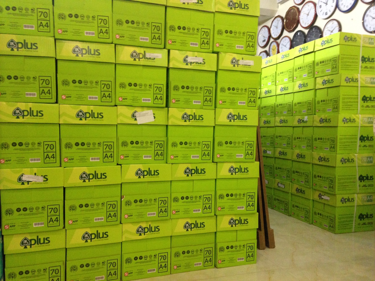GIẤY IN A4 IK PLUS 70GSM (500 tờ) - NHẬP KHẨU INDONESIA HÀNG CHÍNH HÃNG