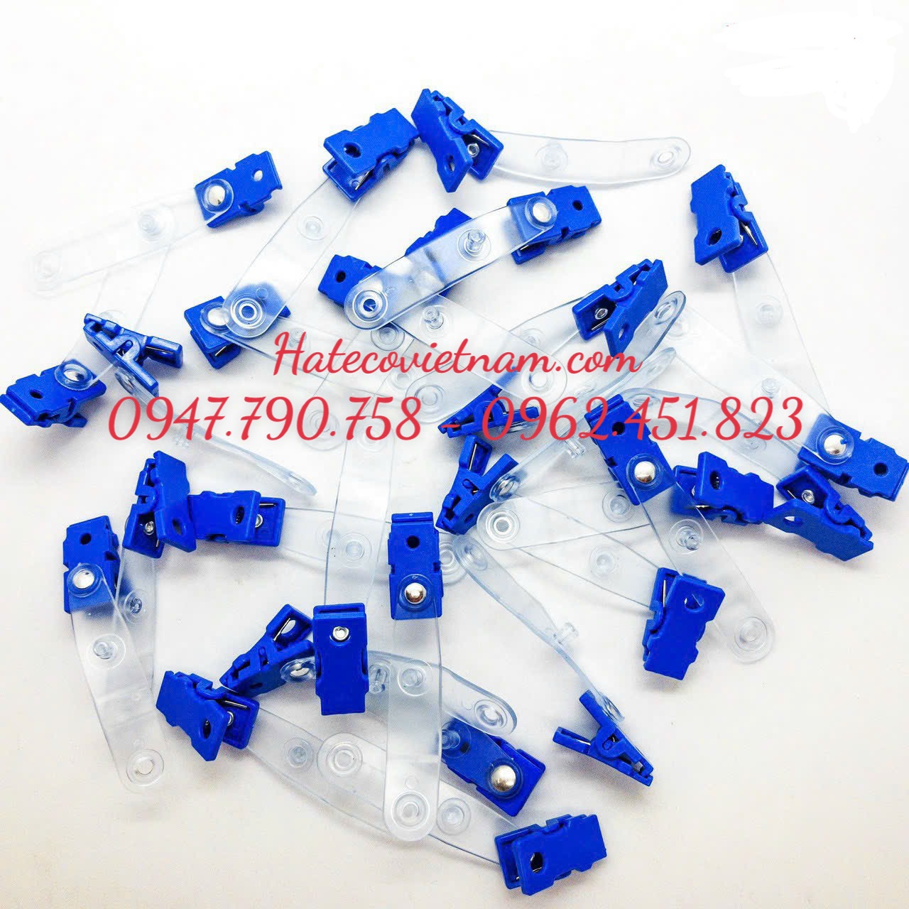 KẸP THẺ NHỰA (HÀNG CAO CẤP) - CÀI THẺ NHỰA - Kẹp Giữ Thẻ Bằng Nhựa Tiện Dụng - Kẹp thẻ đeo