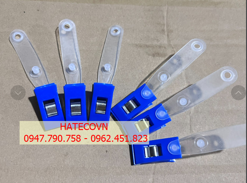 KẸP THẺ NHỰA (HÀNG CAO CẤP) - CÀI THẺ NHỰA - Kẹp Giữ Thẻ Bằng Nhựa Tiện Dụng - Kẹp thẻ đeo