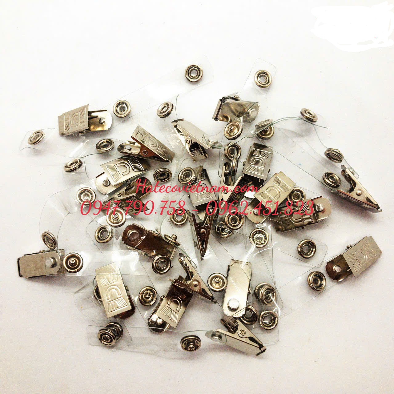 KẸP THẺ NHỰA (HÀNG CAO CẤP) - CÀI THẺ NHỰA - Kẹp Giữ Thẻ Bằng Nhựa Tiện Dụng - Kẹp thẻ đeo