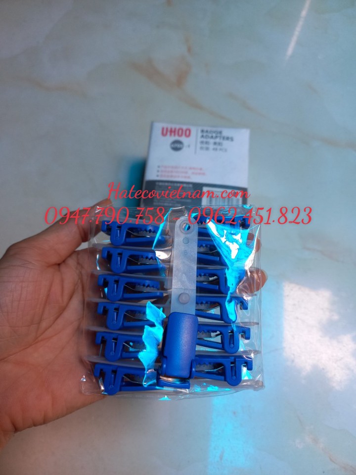 KẸP THẺ UHOO 6702 Móc Kẹp, Đồ Kẹp Chuyên Dụng Cho Bao Đựng Thẻ Tên - Kẹp Thẻ HÀNG DÀY BÓNG ĐẸP