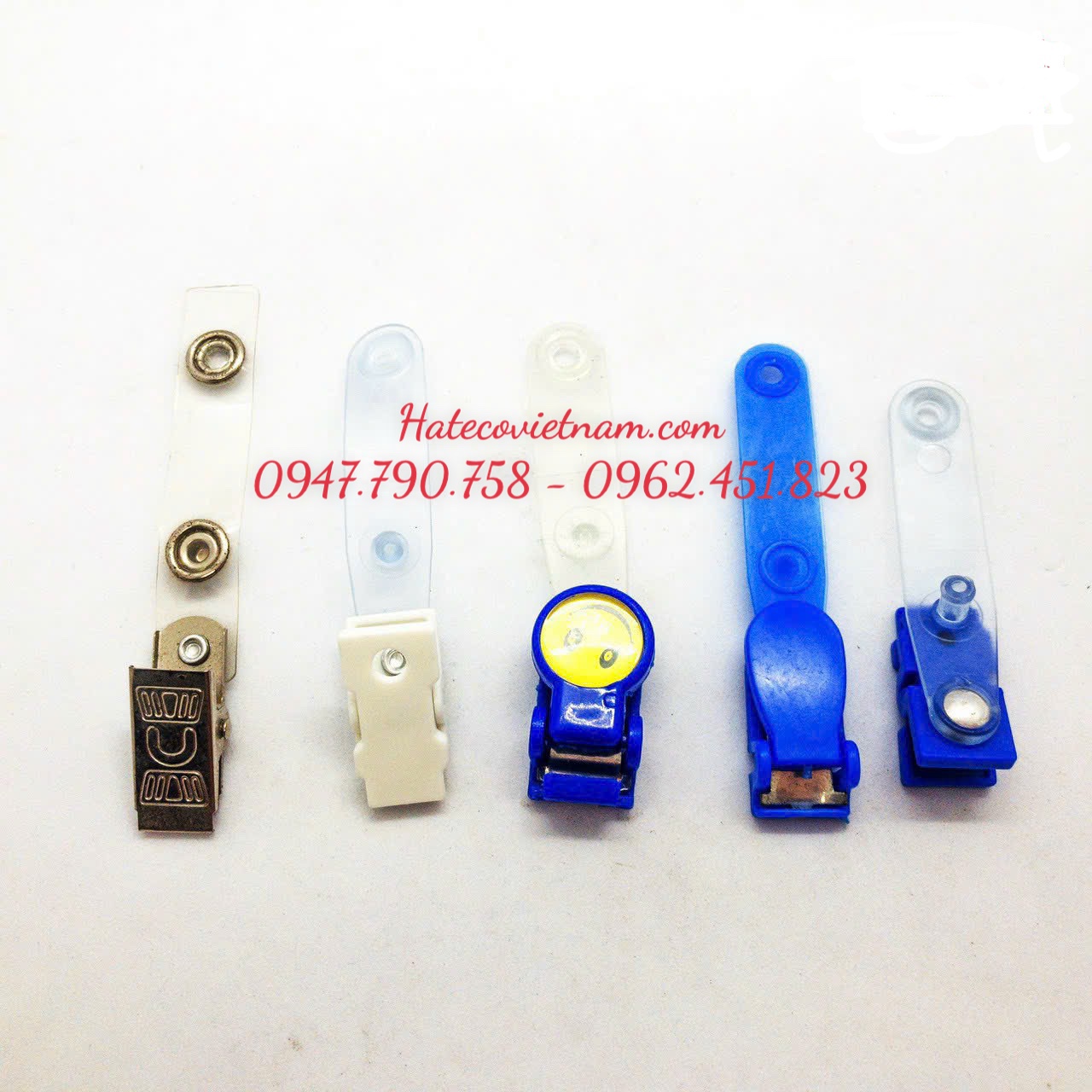 KẸP THẺ NHỰA XANH MÓC XANH hàng loại 1 - Kẹp Giữ Thẻ Bằng Nhựa Tiện Dụng - Kẹp thẻ đeo