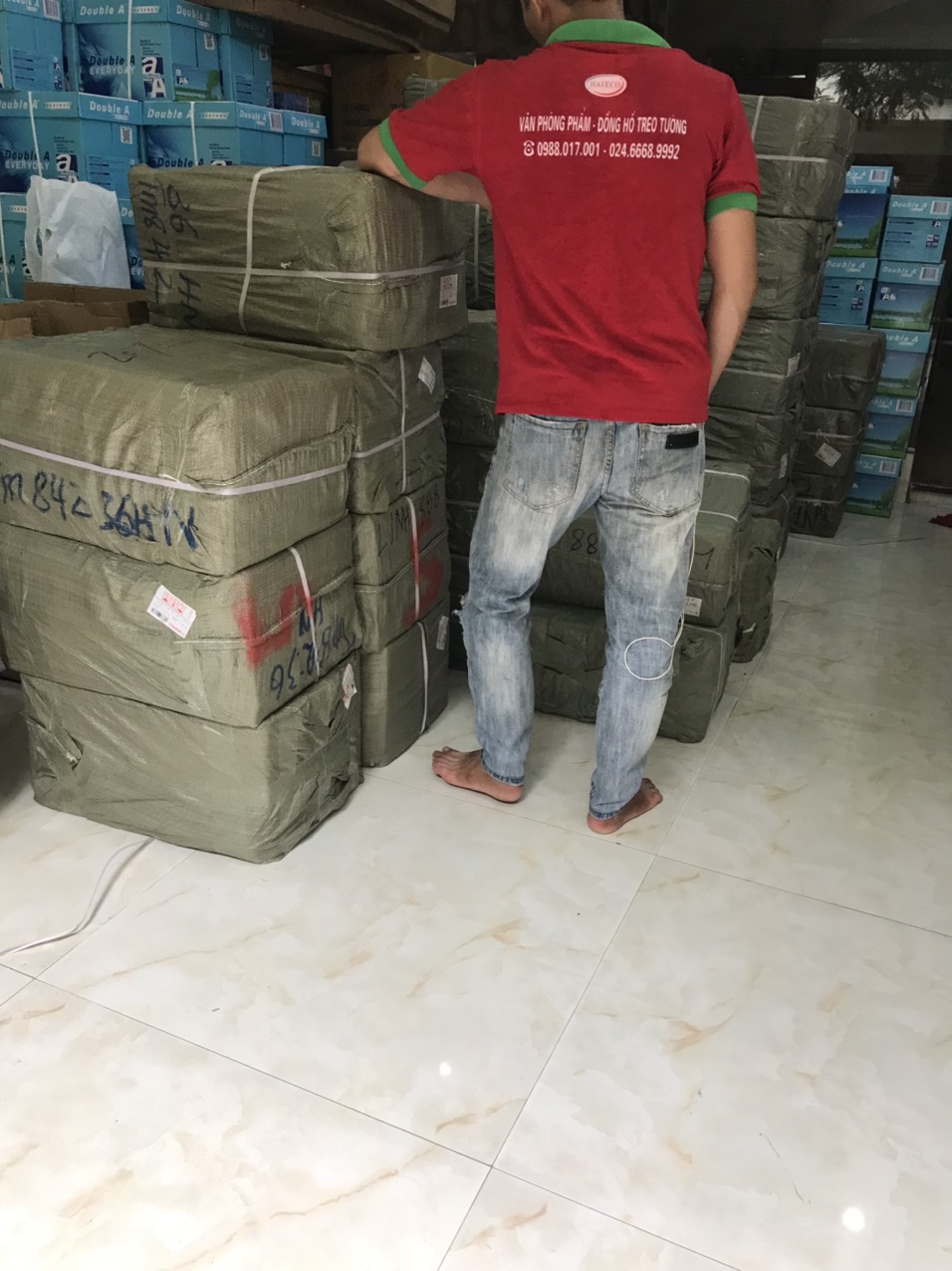 SƠ MI LỖ A4 XIFU XANH DÀY - TÚI ĐỤC LỖ - BÌA LỖ - SMLD (COMBO 100 CHIẾC)