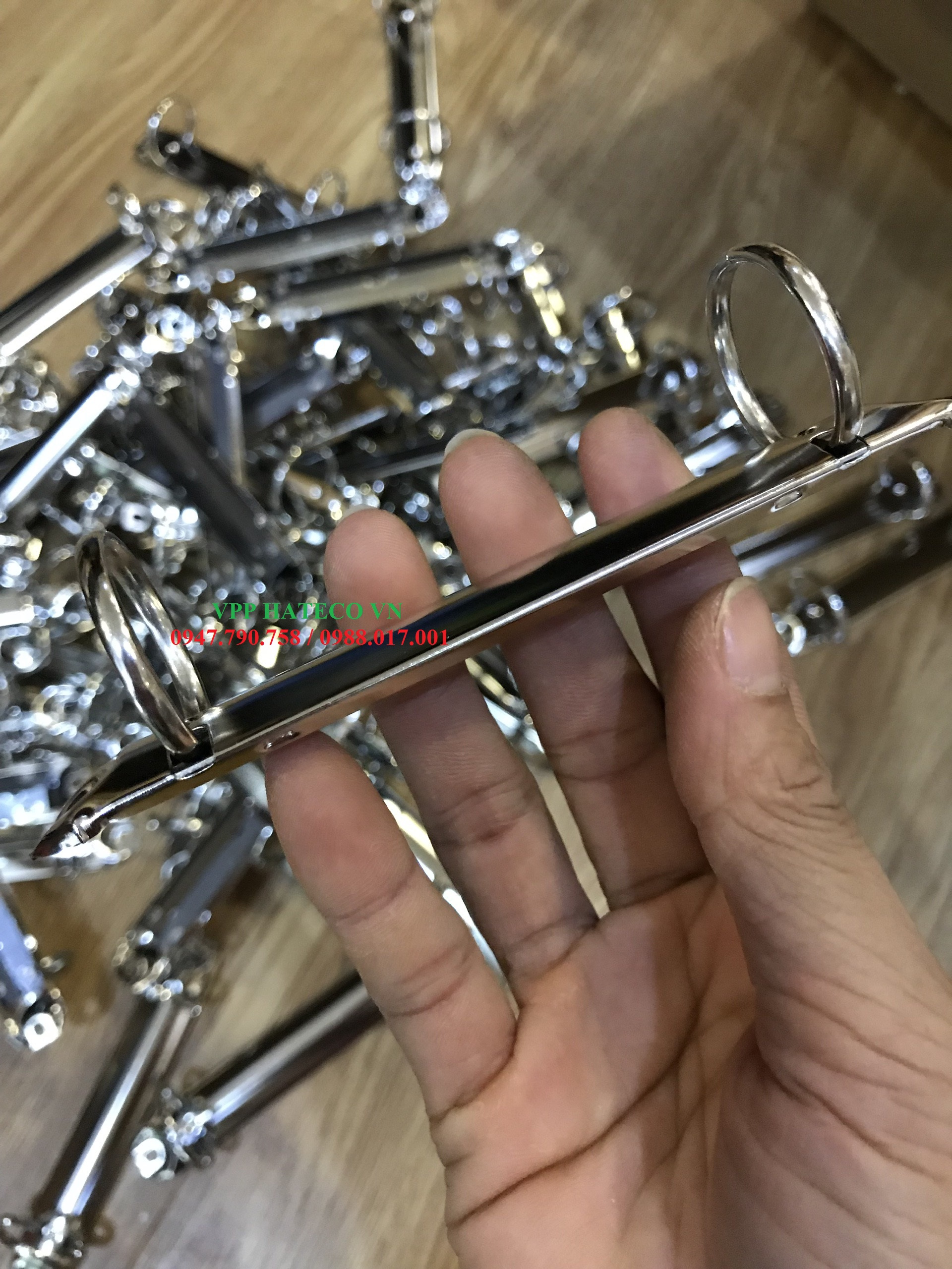 Khóa còng nhẫn - Khóa chữ O - khóa còng 2 ORING gắn file, bảng tin