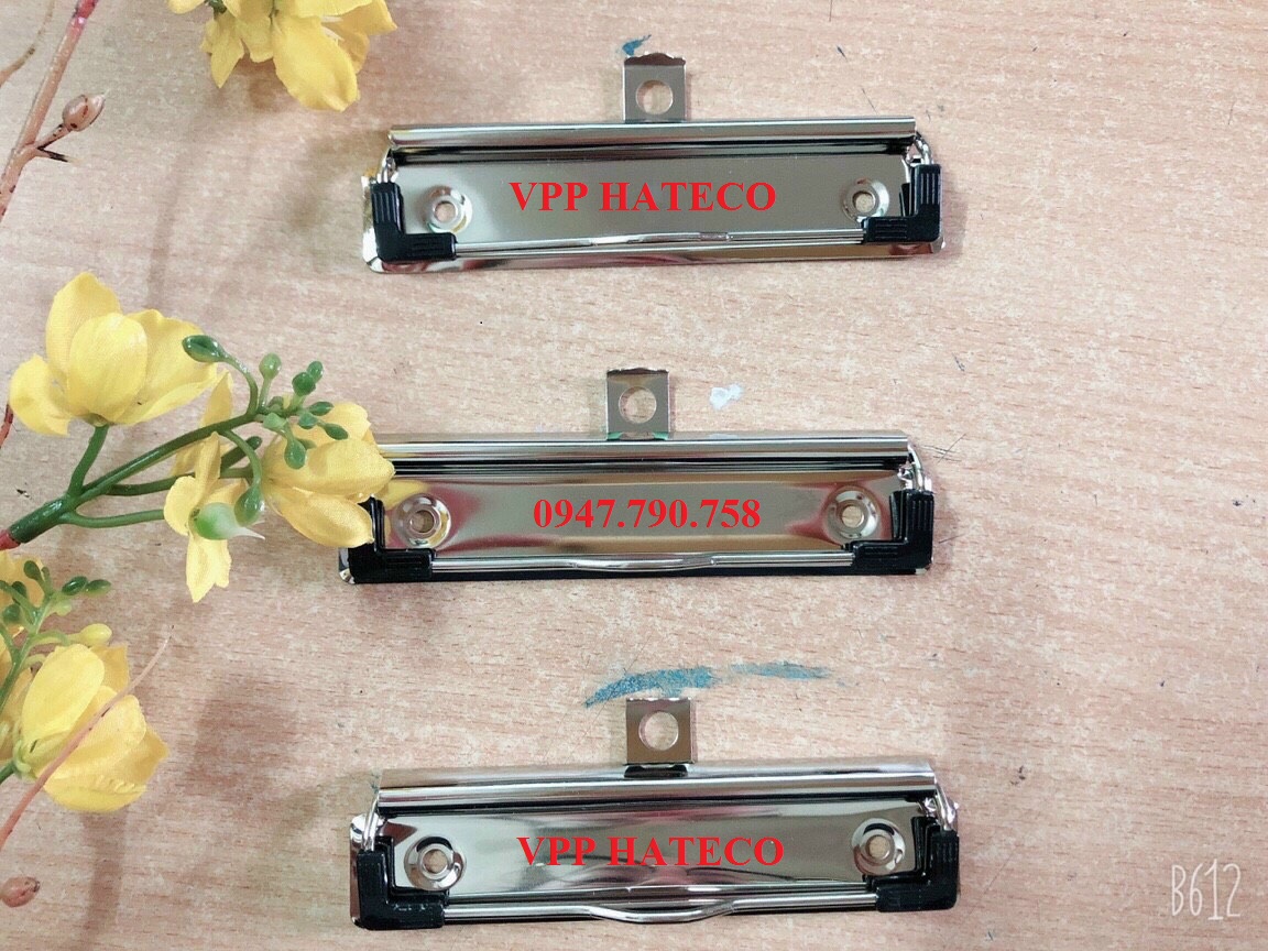 Khóa trình ký có đệm + móc treo (hàng cao cấp, đẹp, sáng bóng)- Kẹp trình ký gắn bảng tin