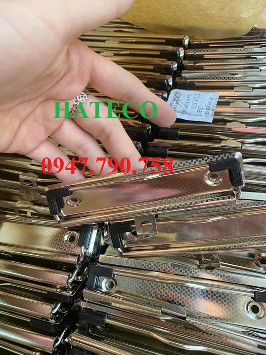 Khóa trình ký có đệm + móc treo (hàng cao cấp, đẹp, sáng bóng)- Kẹp trình ký gắn bảng tin