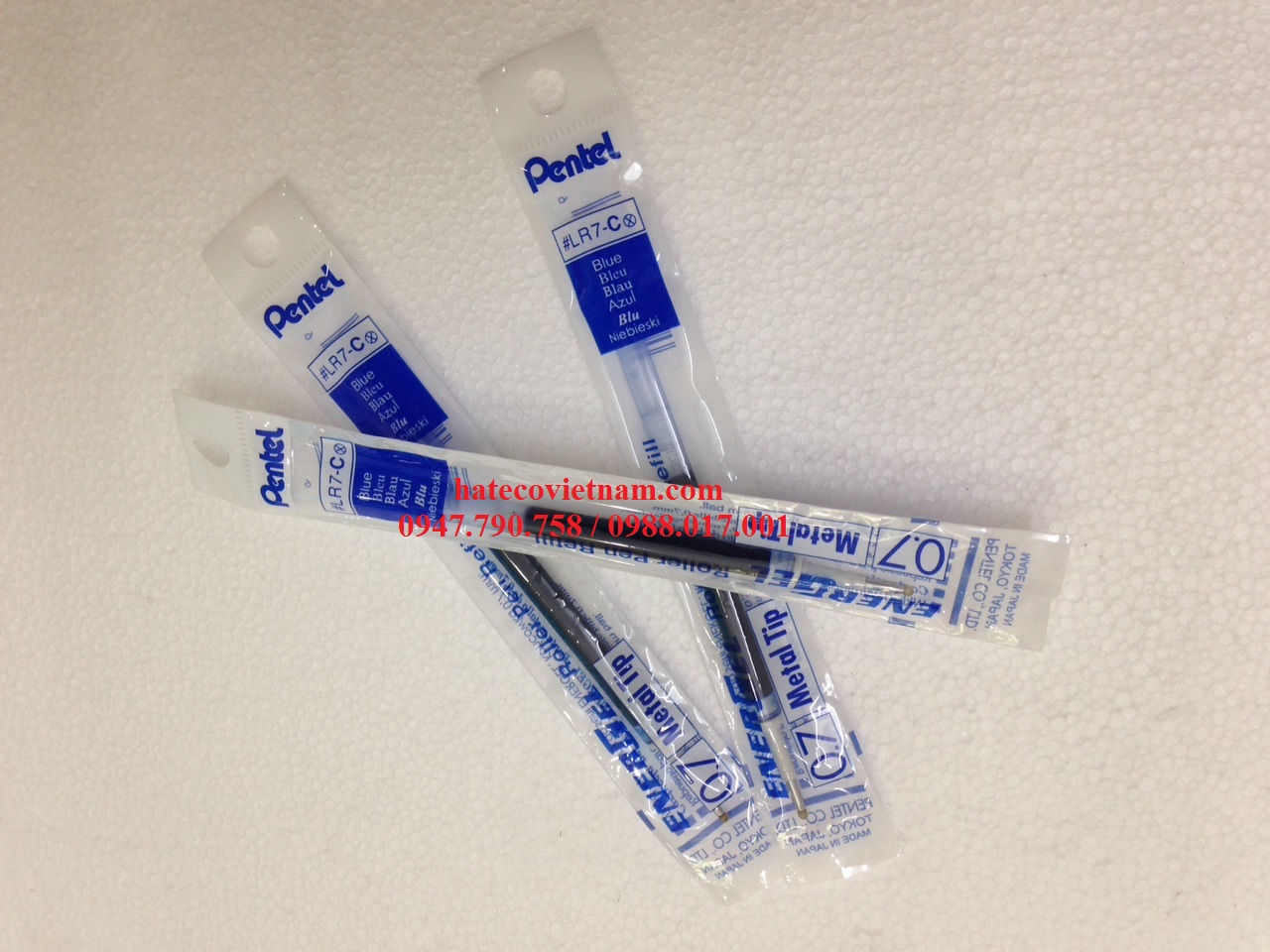 RUỘT BÚT KÝ PENTEL BL57-LR7 NÉT 0.7MM - RUỘT BÚT KÝ NHẬT BẢN HÀNG CHÍNH HÃNG