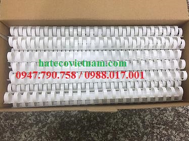 LÒ XO NHỰA, GÁY XOẮN ĐÓNG SỔ, LÒ XO GÁY XOẮN NHỰA FFG các cỡ (HÀNG CHÍNH HÃNG)