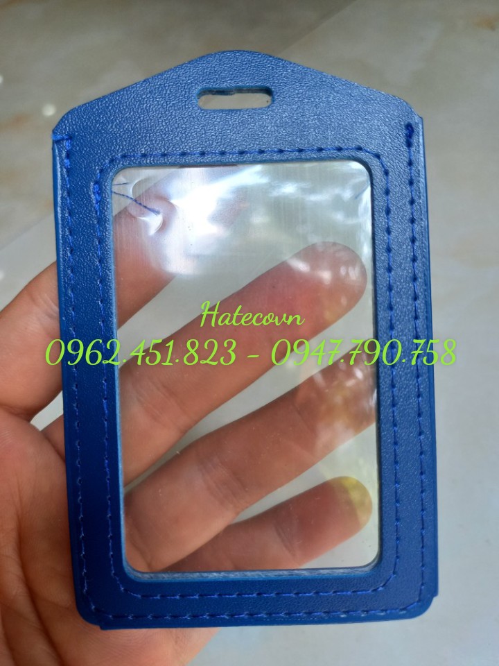 BAO THẺ DA CÁC LOẠI 1 MẶT 2 MẶT - MẶT THẺ DA