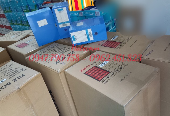 HỘP ĐỰNG TÀI LIỆU NHỰA - FILE HỘP NHỰA 3,5cm LƯU TRỮ GIẤY TỜ HỒ SƠ TÀI LIỆU