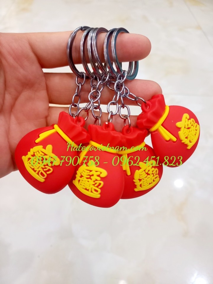 Móc khóa nhựa PVC hoạt hình 3D Ngộ Nghĩnh Cao Su Nhiều Hình-Móc khoá nhân vật hoạt hình