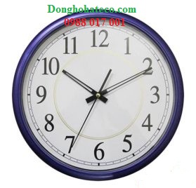 ĐỒNG HỒ TREO TƯỜNG CHÍNH HÃNG NewStar N53 NÂU/XANH/ BẠC - GIÁ RẺ - BẢO HÀNH