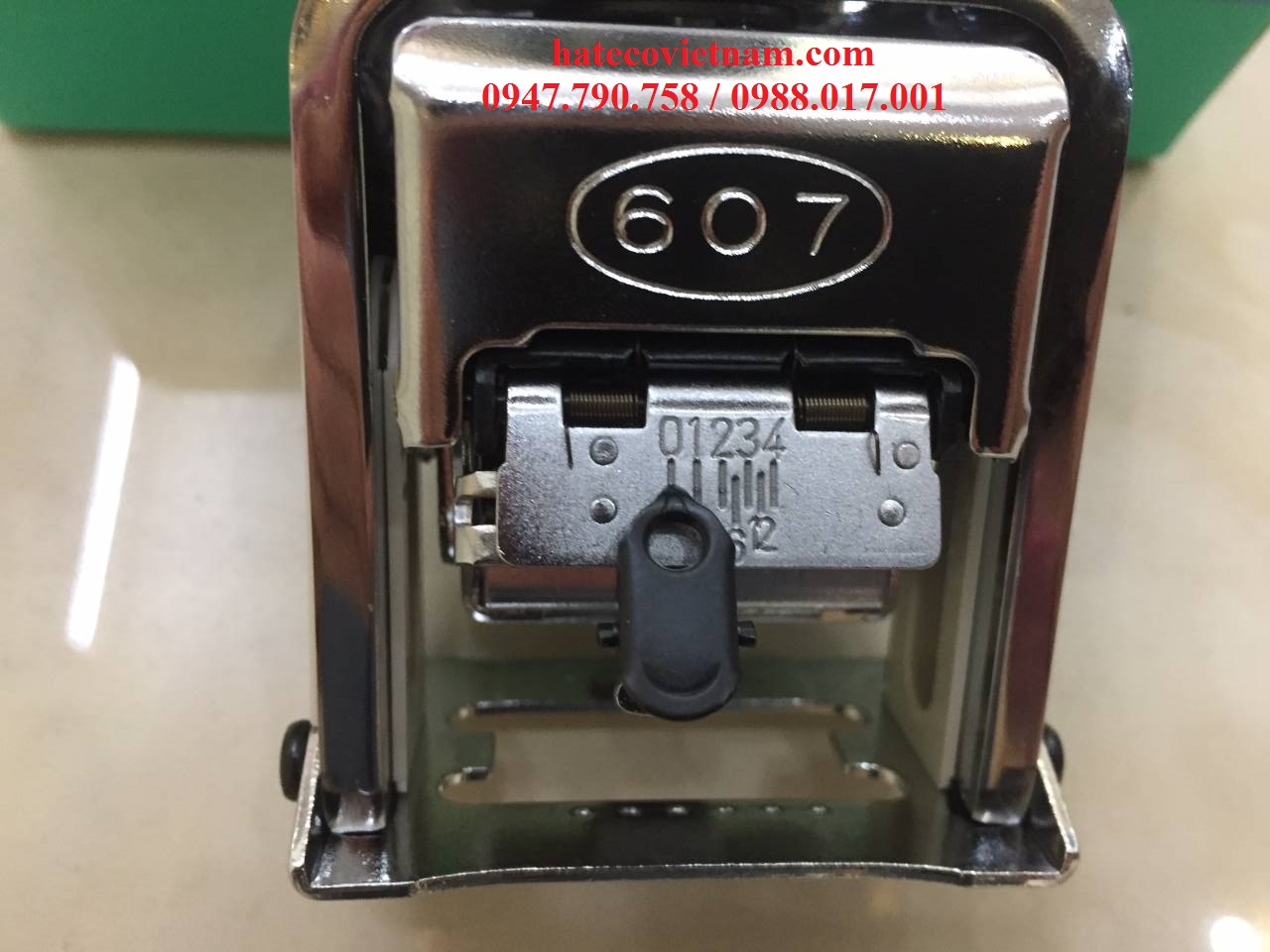 Dấu nhảy số tự động 6 số MAX N-607 NHẬT BẢN (HÀNG CHÍNH HÃNG)