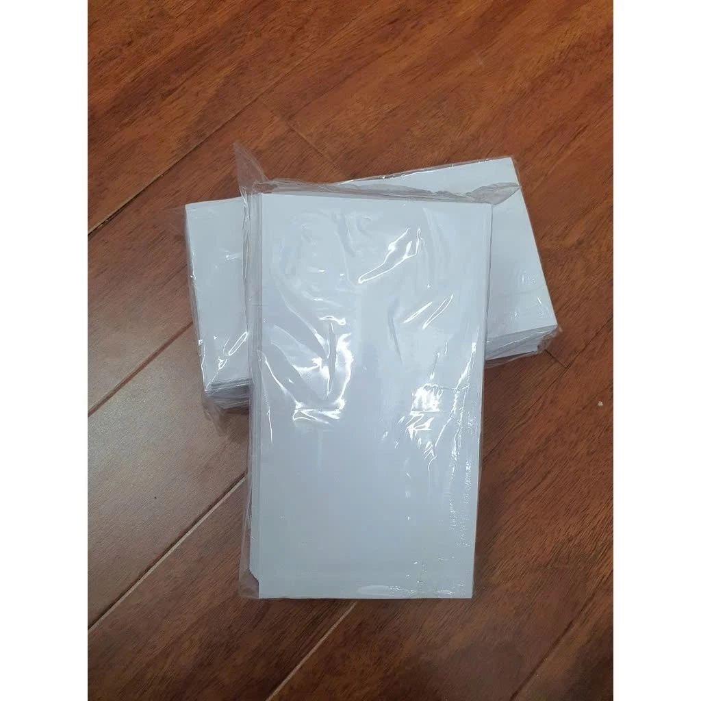 Bộ 100 Phong Bì Trắng A6 loại dày 120GSM Kích Thước 12x22cm