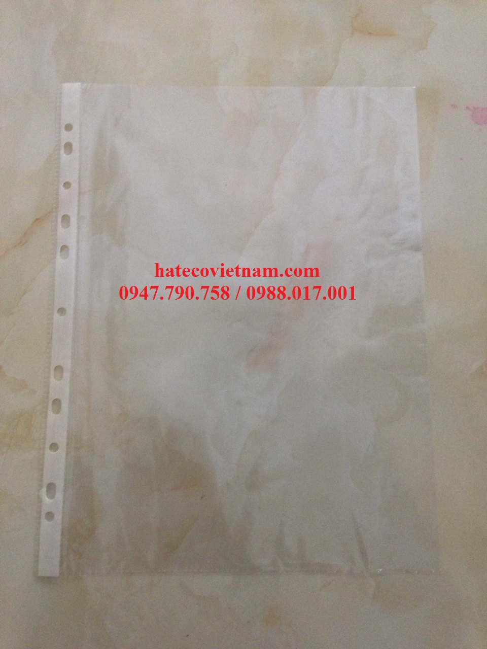 SƠ MI LỖ A4 XIFU XANH DÀY - TÚI ĐỤC LỖ - BÌA LỖ - SMLD (COMBO 100 CHIẾC)