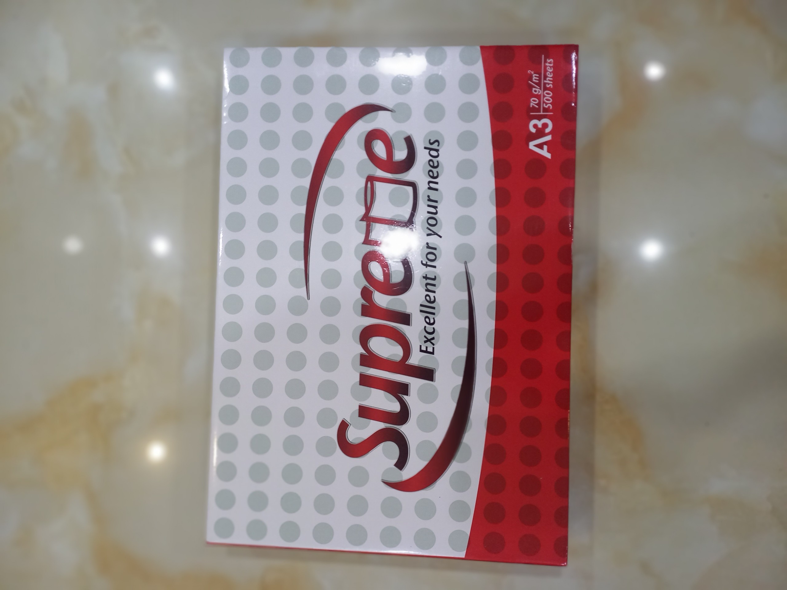 GIẤY SUPREME A3 ĐL70 THÁI LAN - GIẤY IN A3