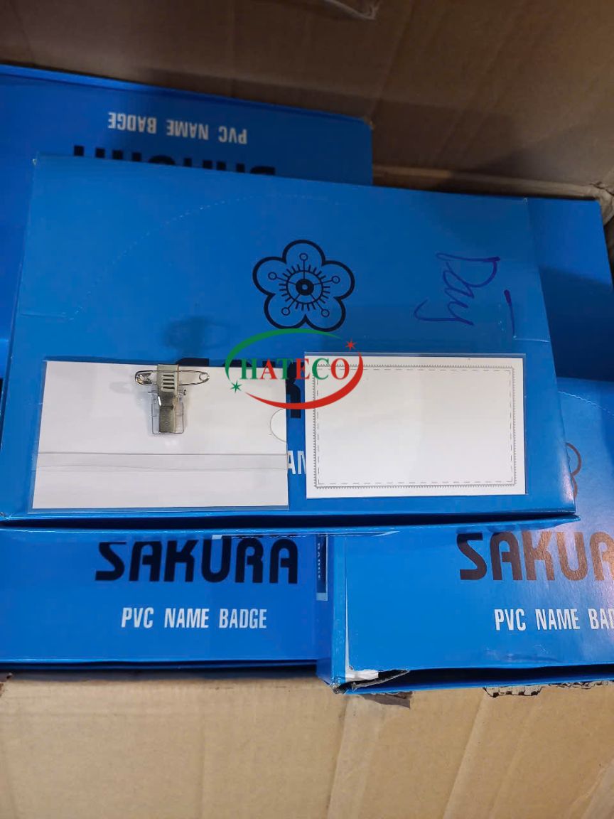 THẺ CÀI SAKURA -  MẶT THẺ CÀI SAKURA - Kẹp thẻ hội nghị