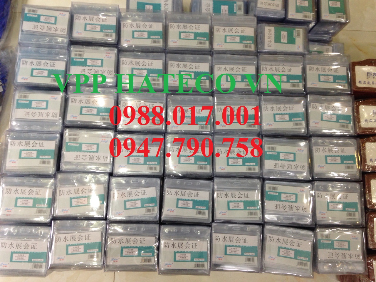 BAO THẺ TÊN 108 (LOẠI 1) chống thấm nước, KT 85*100mm - THẺ ĐEO HỌC SINH, SINH VIÊN