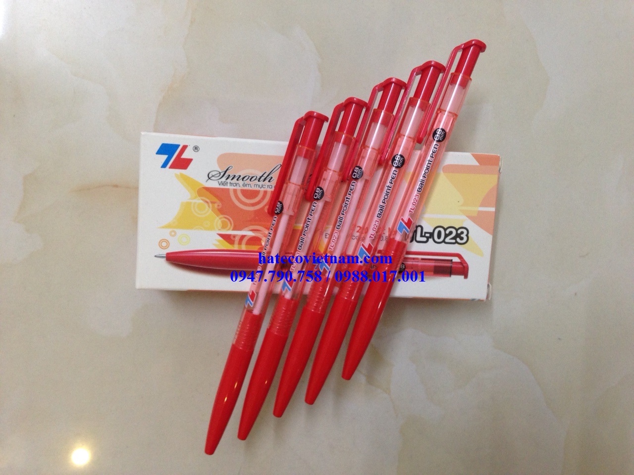 BÚT BI THIÊN LONG TL- 023 NGÒI 0.8 (HÀNG CHUẨN CÔNG TY)