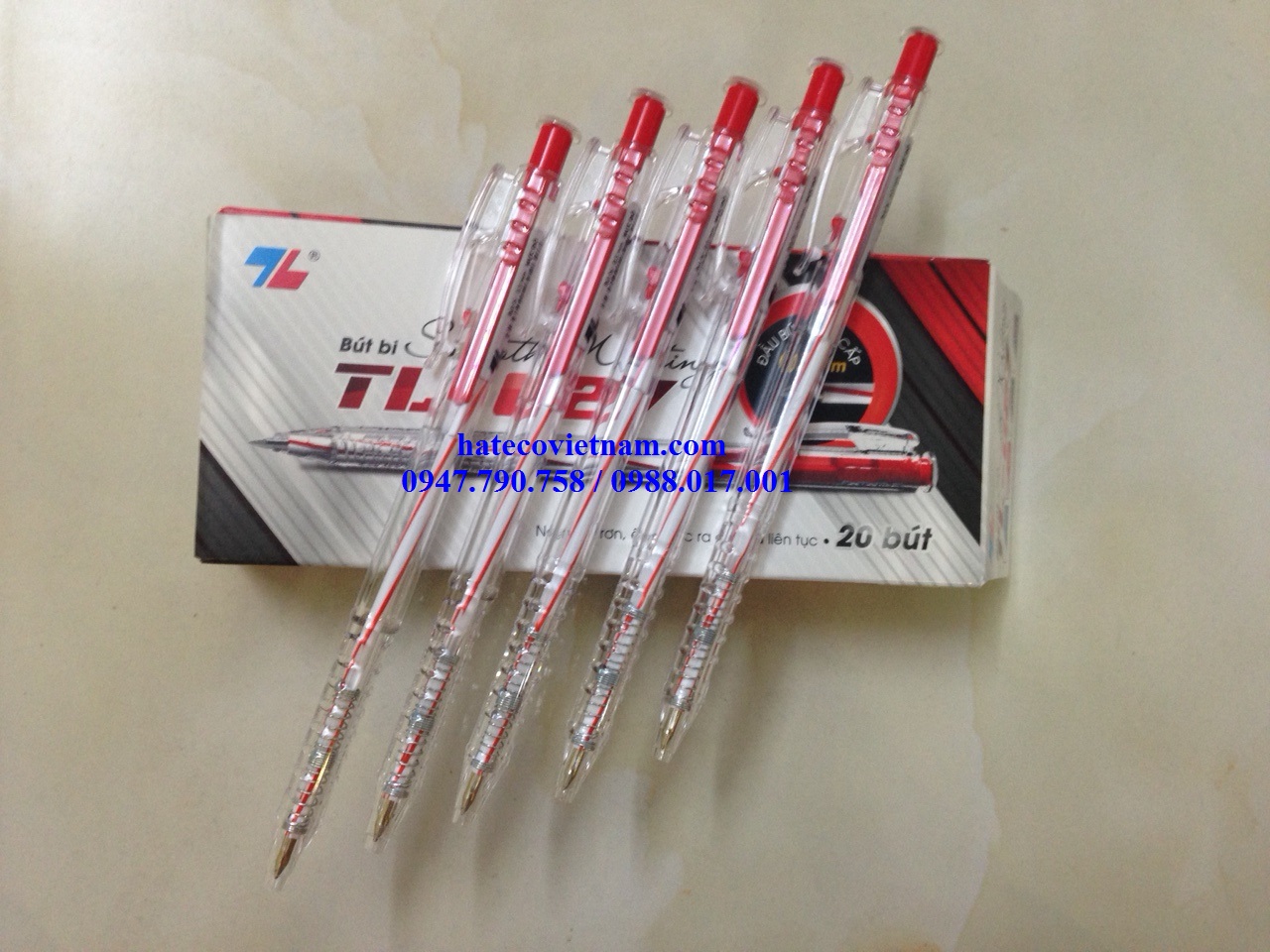 BÚT BI THIÊN LONG NÉT NHỎ 0.5 TL - 027 - CAM KẾT HÀNG CHÍNH HÃNG