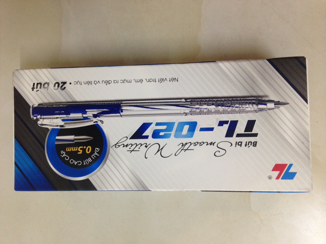 BÚT BI THIÊN LONG NÉT NHỎ 0.5 TL - 027 - CAM KẾT HÀNG CHÍNH HÃNG