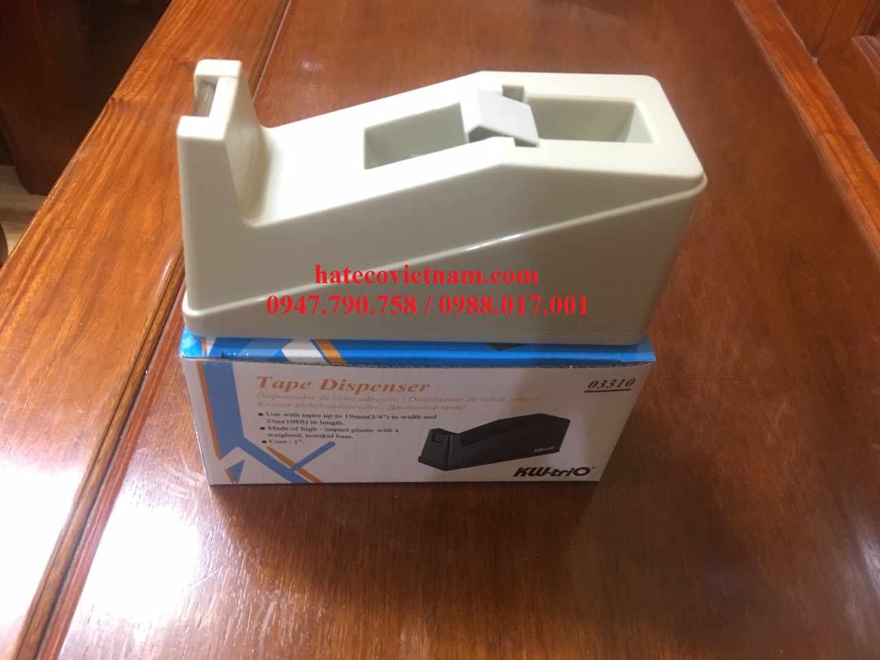 CẮT BĂNG DÍNH ĐỂ BÀN NẶNG KW-TRIO 3310 - VĂN PHÒNG - CẮT BĂNG KEO HÀNG CHÍNH HÃNG