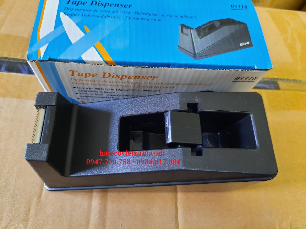 CẮT BĂNG DÍNH ĐỂ BÀN NẶNG KW-TRIO 3310 - VĂN PHÒNG - CẮT BĂNG KEO HÀNG CHÍNH HÃNG