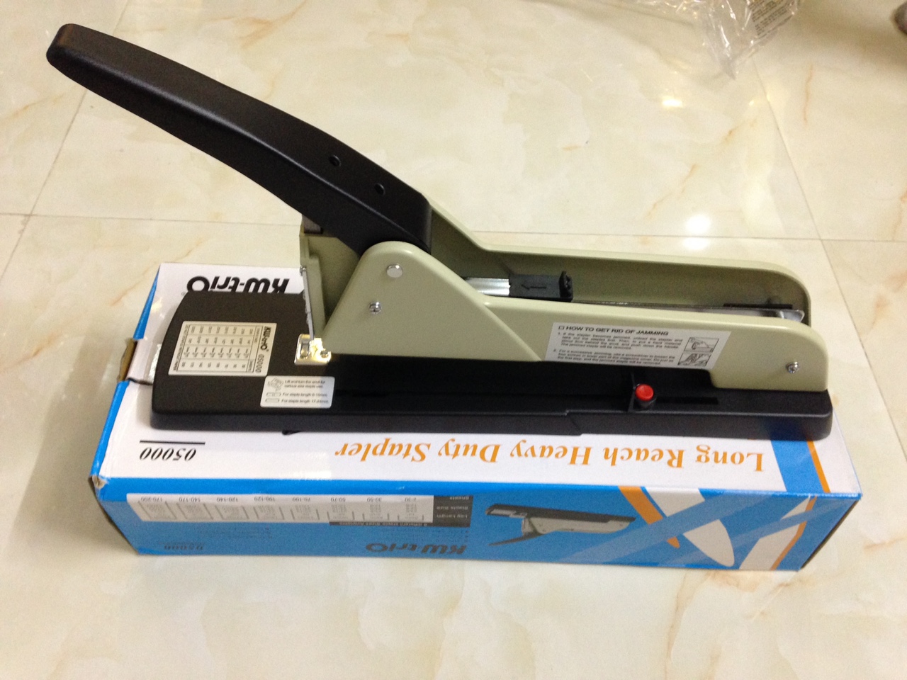 DẬP GHIM ĐÓNG SÁCH KW-TRIO 5000 (240 TỜ) - DẬP GHIM ĐẠI DÀI