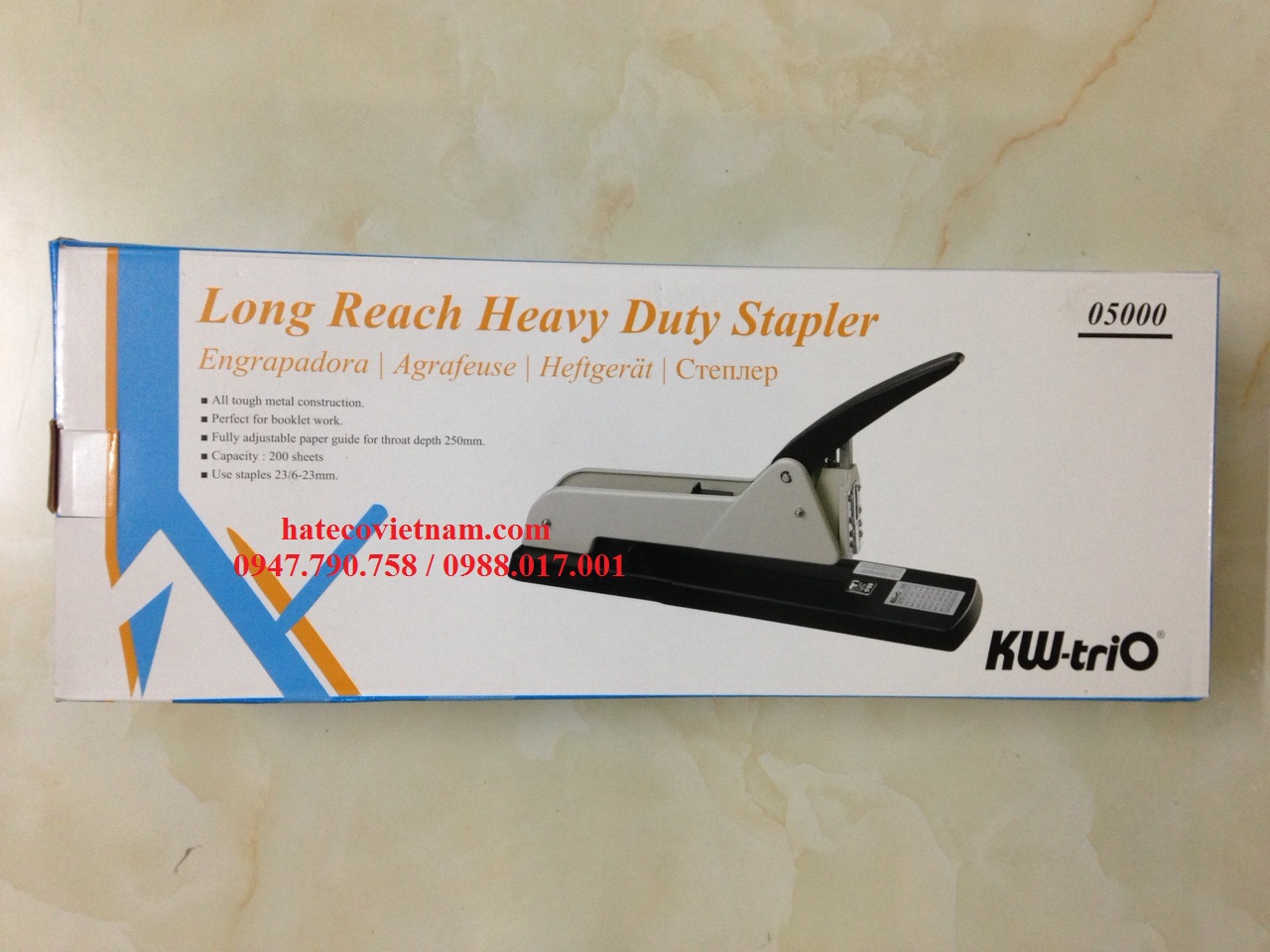 DẬP GHIM ĐÓNG SÁCH KW-TRIO 5000 (240 TỜ) - DẬP GHIM ĐẠI DÀI