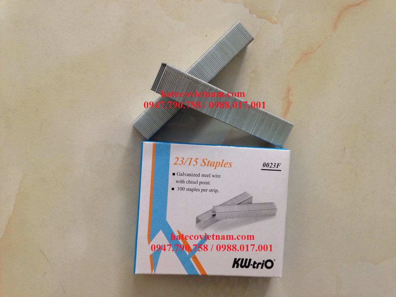 ĐẠN GHIM KW-TRIO 23/24, 23/23, 23/20, 23/17, 23/15, 23/13, 23/10, 23/8, 53/10, 53/8, 24/6 CHÍNH HÃNG