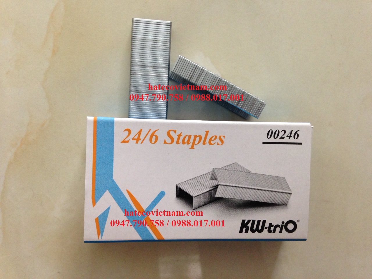 ĐẠN GHIM KW-TRIO 23/24, 23/23, 23/20, 23/17, 23/15, 23/13, 23/10, 23/8, 53/10, 53/8, 24/6 CHÍNH HÃNG