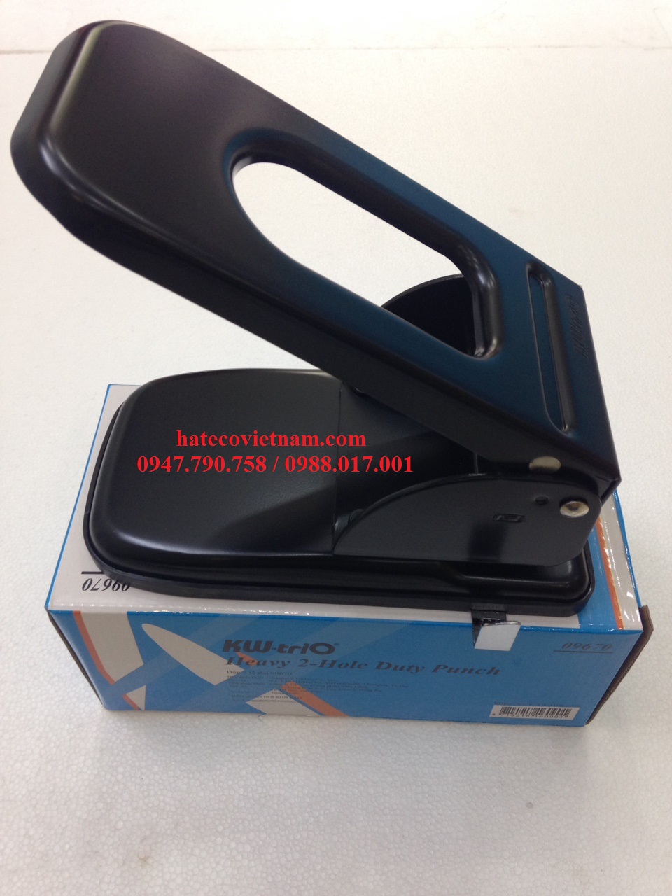 ĐỤC LỖ KW - TRIO 9670 (70 TỜ) - DẬP LỖ HÀNG CHÍNH HÃNG