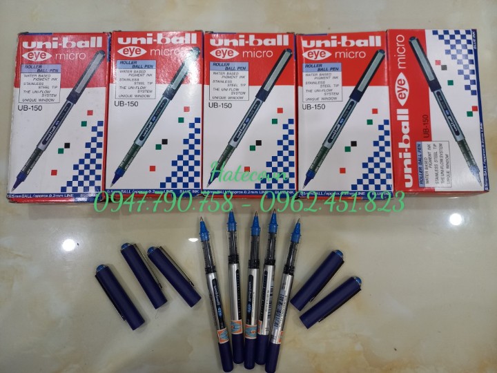 BÚT KÝ UNI UB150 XANH, NÉT 0.5 - BÚT UNI - BÚT MỰC NƯỚC