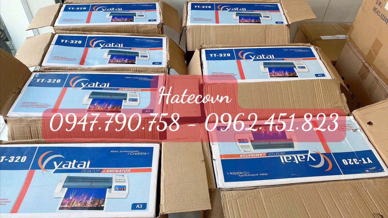 Máy ép Plastic YT - 320 khổ A3, 4 Rullo - Máy ép ảnh (cam kết HÀNG CHÍNH HÃNG)