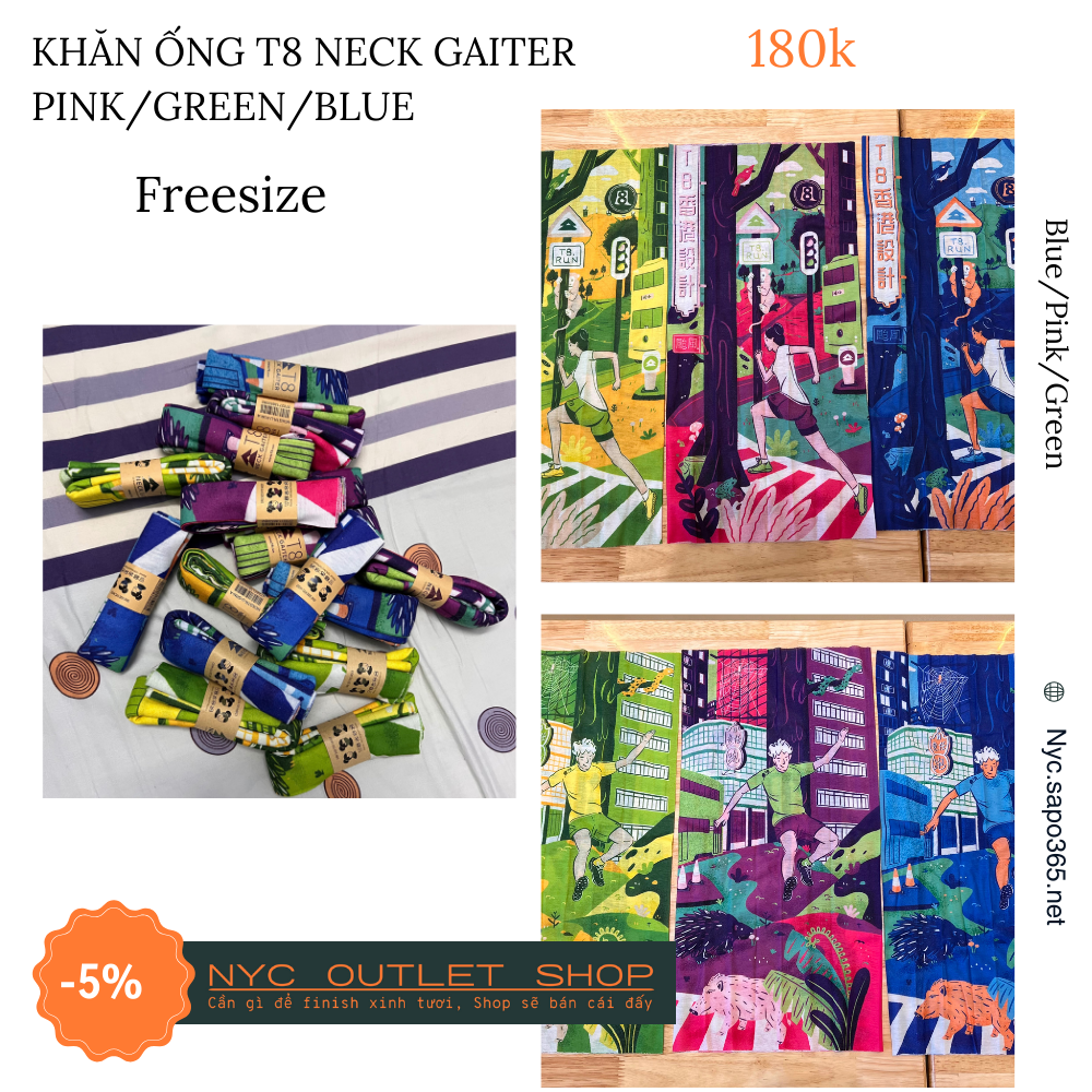 Khăn đá làm mát cổ T8 Neck Cooler