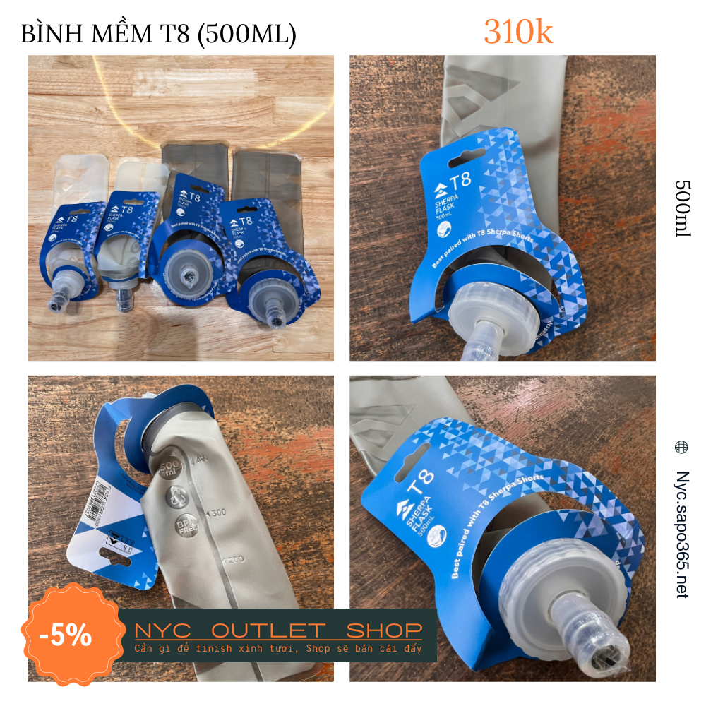 Bình mềm T8 Sherpa Flask