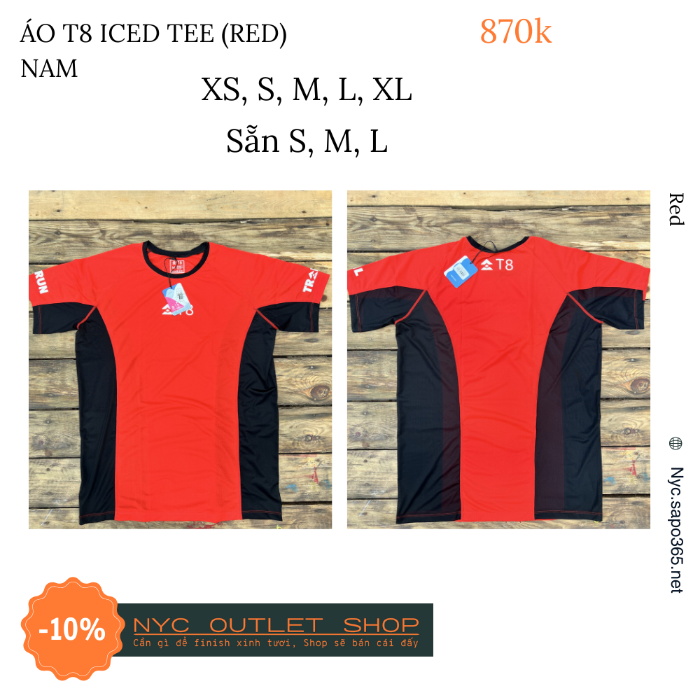 Áo T8 Iced Tee Nam