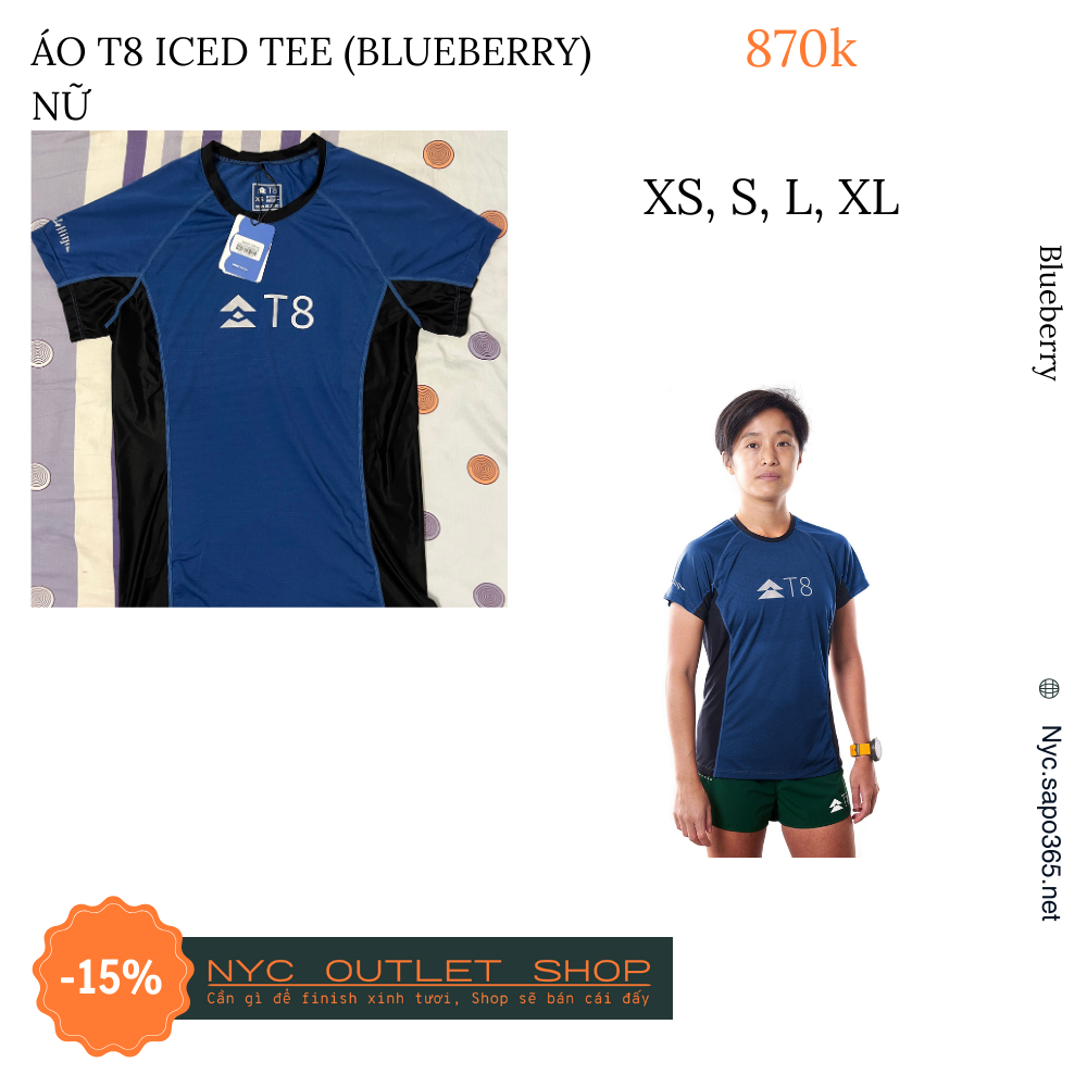 Áo nữ T8 Iced Tee