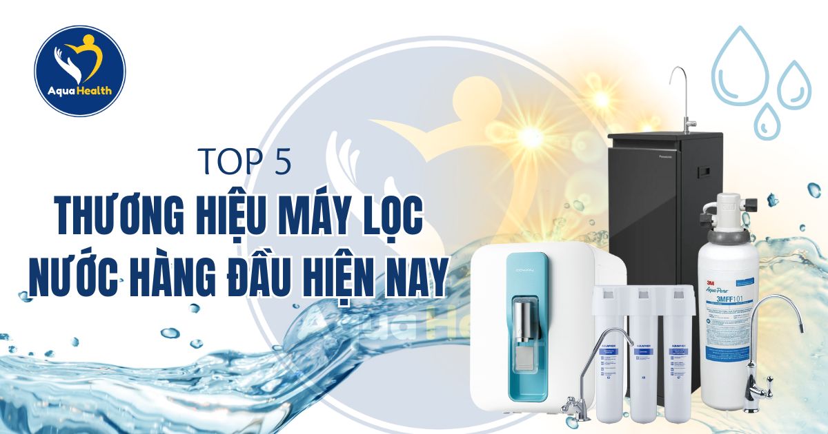 5 Thương Hiệu Máy Lọc Nước Nhập Khẩu Được Đánh Giá Cao Nhất 2025