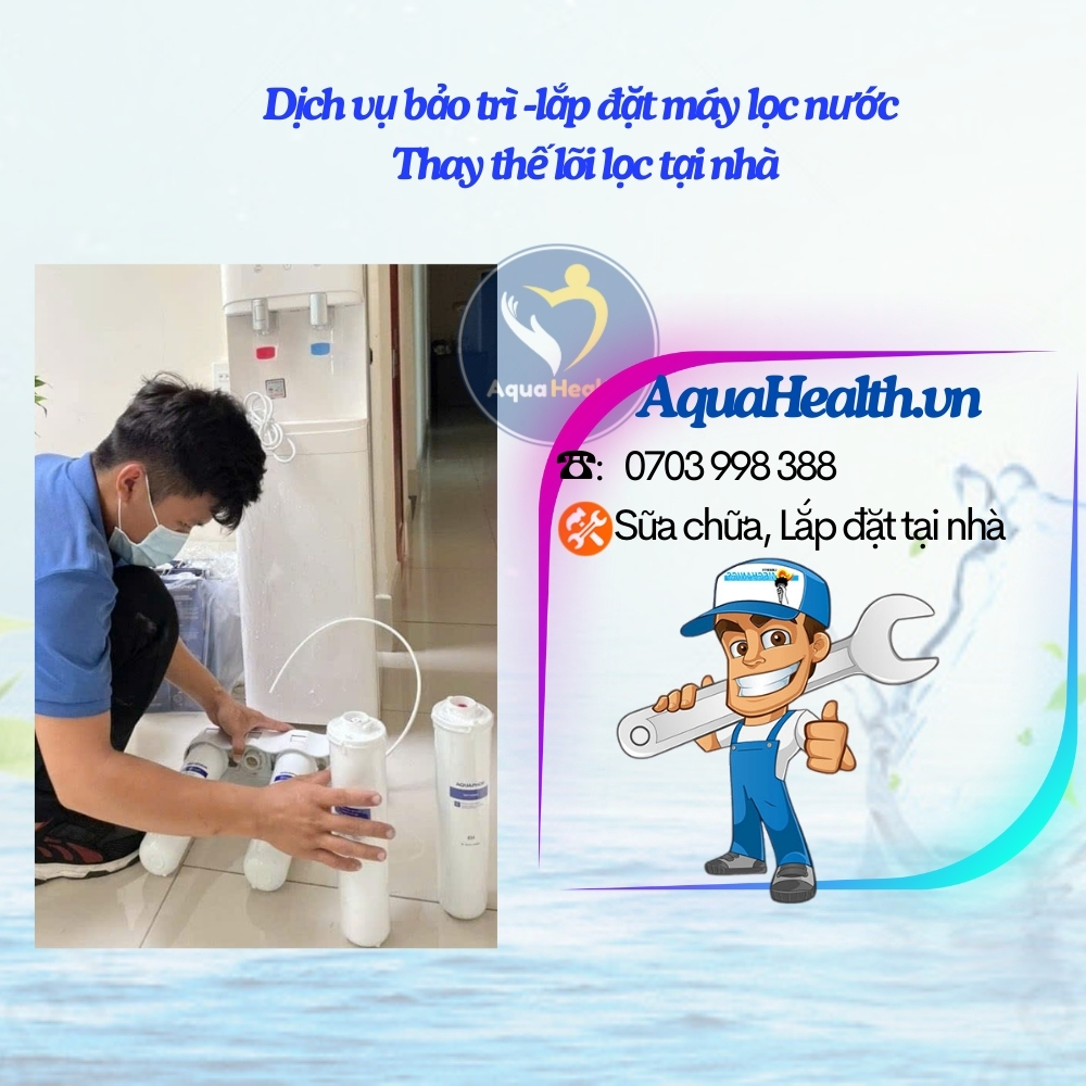 Shop có dịch vụ thay thế lõi lọc, bảo trì hoặc lắp đặt tận nhà không?