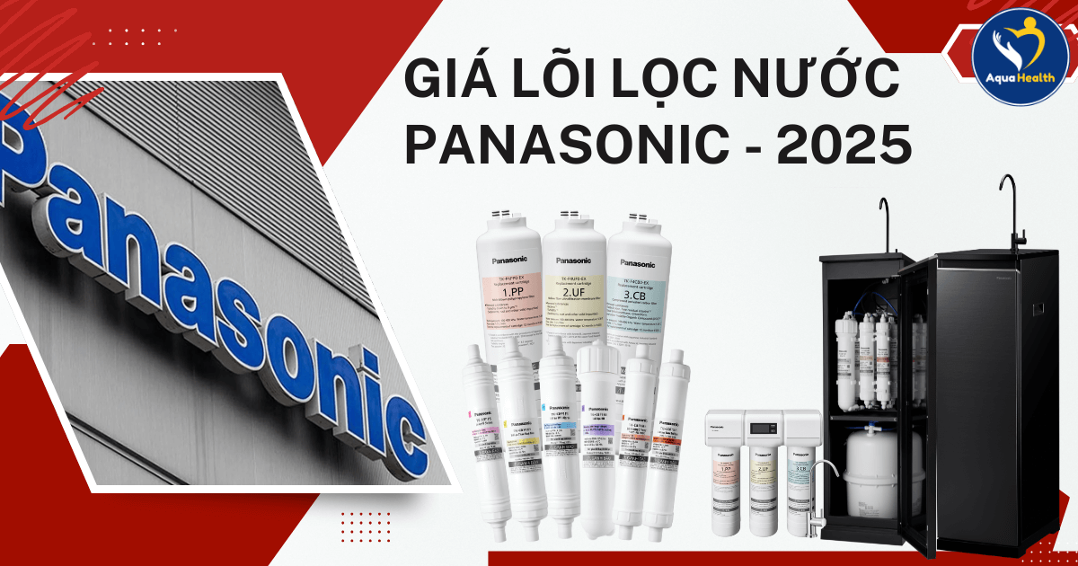 Giá Lõi Lọc Nước Panasonic – Ưu Đãi Hấp Dẫn Đầu Năm 2026