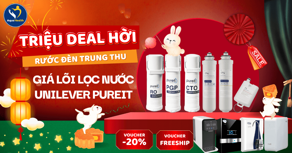 Giá Lõi Lọc Nước Unilever Pureit – Ưu Đãi Tết Trung Thu 2025