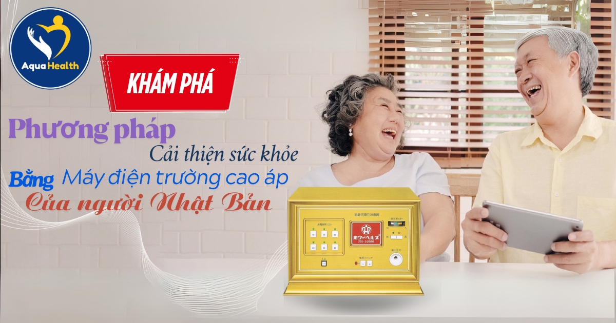 Cách người Nhật cải thiện sức khỏe bằng thiết bị điện trường cao áp