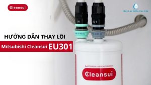 Hướng Dẫn Chi Tiết Thay Thế Lõi Lọc Máy Điện Giải Mitsubishi Cleansui EU301